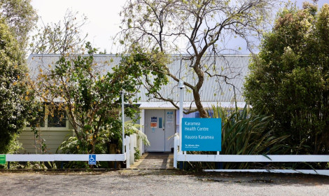 Karamea Health Centre surrounded by trees